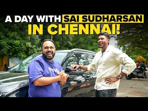 I Spent A Day With Team India's Young Star Sai Sudharsan! 🏏