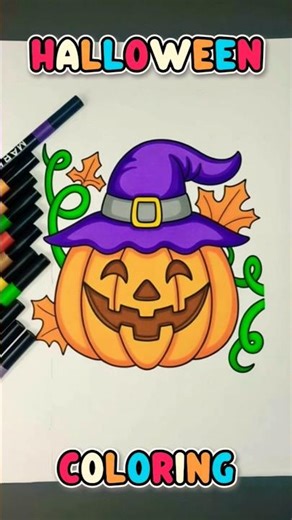 Halloween Coloring Fun Starts Now! #halloween #coloring #asmr