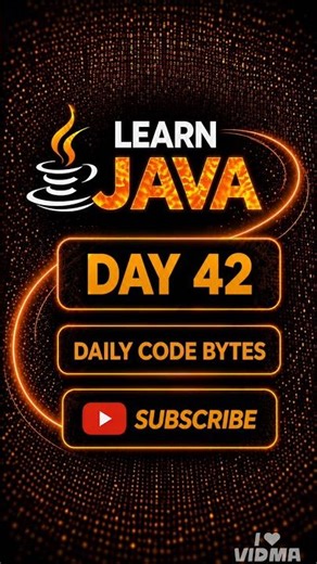 #day42 Learn Java in Tamil #java #tamil #code #easycode #dailycode #easytolearnforbegginers