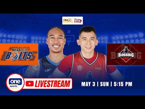 LIVE: MERALCO vs BLACKWATER | PBA SEASON 50 COMMISSIONER’S CUP | MAY 3, 2026