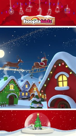 We Wish You a Merry Christmas 🎄Kids Xmas Music #shorts #christmasmusic #hooplakidz