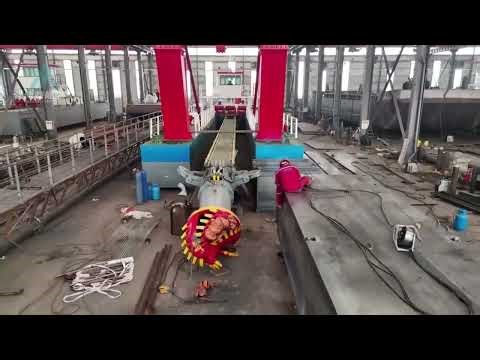 Construction Site Focus: Reliable Engineering Ship & Platforms#dredger #barge #haidingshipyard