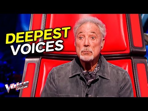 DEEPEST Voices Ever Recorded on The Voice! | Best Singers of The Voice