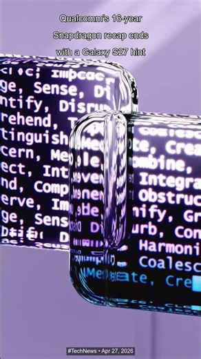 Qualcomm’s 16-year Snapdragon recap ends with a Galaxy S27 hint - Sammy Fans