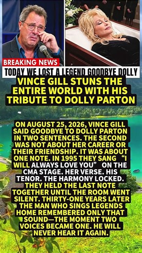 Vince Gill STUNS The Entire World With His Tribute To Dolly Parton #Shorts #viral