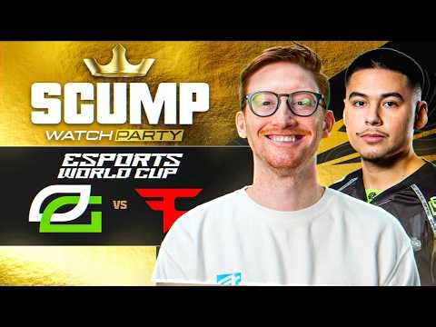 OpTic GAMING vs FAZE!! SCUMP WATCH PARTY - ESPORTS WORLD CUP DAY 4