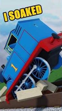 THOMAS TANK ENGINE The Thomas Craziest Slide! is OUT OF CONTROL! Games Accidents Happen 10 #shorts