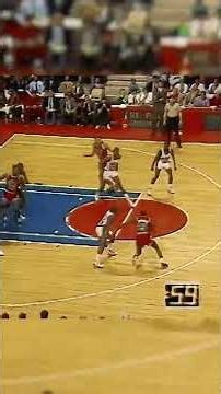 Bad Boys Turned MJ to a Jumpshoter (1989 ECF G1)