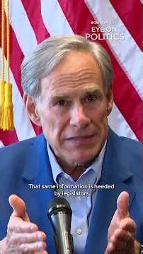 Abbott on guidelines and guardrails he set in place for data center development