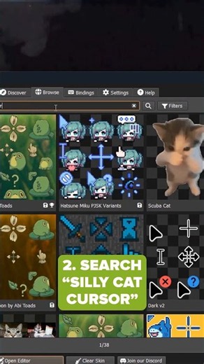 How to change your mouse cursor (Cat Meme)