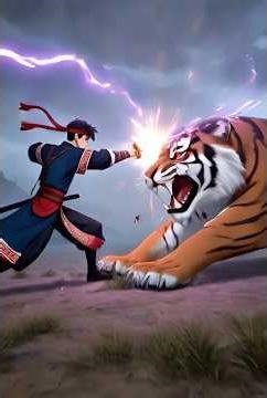 Demon Tiger Slayer Dab tsov anime