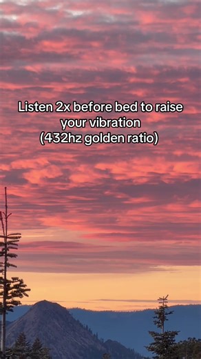 This is 432hz golden ratio — it raises your frequency. Here’s why this feels different from most sounds you’ve heard before. A lot of frequency tracks online are layered under heavy music, pads, or effects. The tone is technically “there,” but it’s buried — so your nervous system never fully locks onto it. What you’re mostly hearing is ambience, not structure. These frequencies are built differently. They’re tuned around 432 Hz and spaced using the Golden Ratio (1.618…) — the same mathematical p