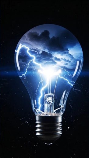 “This Light Bulb Exploded… And Revealed a Hidden Storm ⚡😳”#illusion #trending #usa #viraltrend#fyp