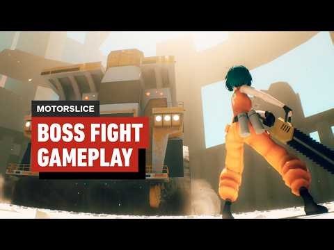 Taking on a Boss in MOTORSLICE