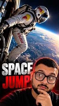 He Jumped From the Edge of Space! 😳🌍