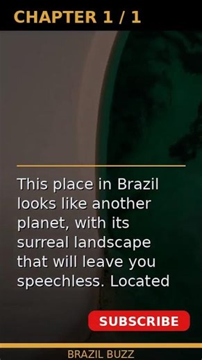 Brazil's Alien Landscape #shorts