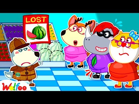 NEW | Detective Wolfoo 🕵️ Who Stole the Watermelon? 🍉 | Mystery Case | Wolfoo Channel | Kids Cartoon