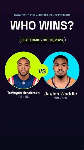 Who Won This Trade? 🏈
