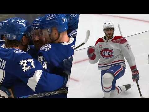 Lightning & Canadiens exchange goals just 11 SECONDS apart!!