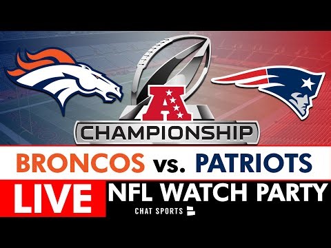 NFL Playoffs Live Stream Scoreboard: Broncos vs. Patriots Free AFC Championship Watch Party On CBS