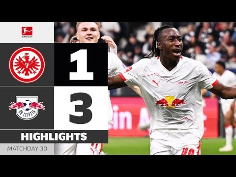 DIOMANDE Key to An Impressive Win! | FRANKFURT - RB LEIPZIG | Highlights | MD 30 – Bundesliga 25/26