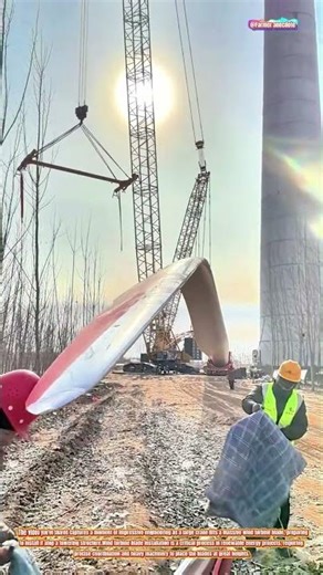 The Art of Installing Wind Turbine Blades
