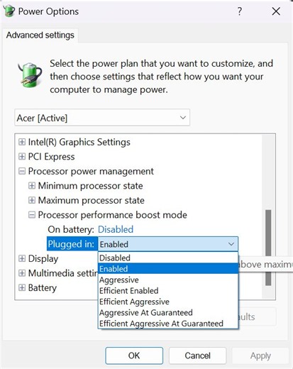 How to enable Processor Performance Boost Mode in Windows - Techdows