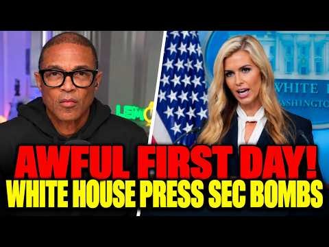 LEMON DROP - Disaster Debut! Trump's New Press Secretary Gets Off To A Brutal Start