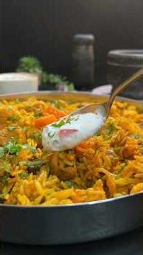 No Onion No Garlic PULAO 🌱💕 #pulao #pulaorecipe #vegpulao #vegpulaorecipe #lunchideas #dinnerideas