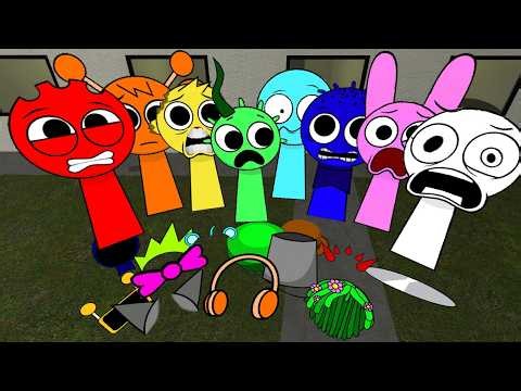 All the Sprunki Lost Their Attributes - I Must Help Them To Fix Attributes!
