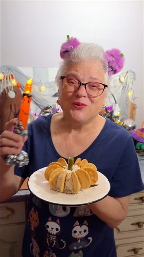 HALLOWEEN PUMPKIN APPETIZER | SALLY CUISINE