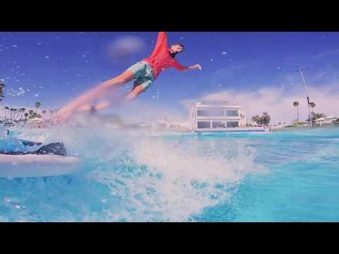 Surfing at the Palm Springs Surf Club