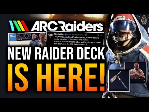 ARC Raiders - FREE Raider Deck! New Cosmetic, Loot & More!