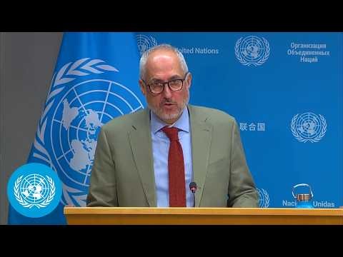 South Sudan, Gaza & other topics - Daily Press Briefing (24 August 2026) | United Nations