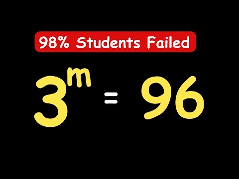 HARVARD Entry Exam || How to Solve for m? || m = ? ||