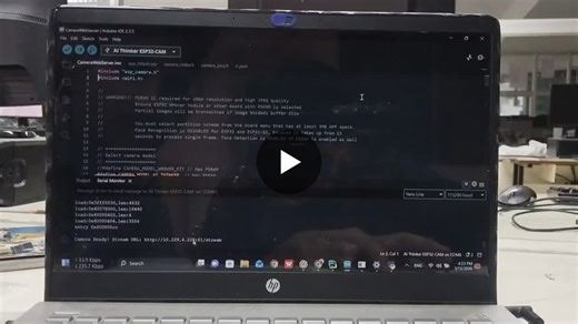 #ai #computervision #iot #esp32 #embeddedsystems #python #opencvi | Aswin Saranraj R S