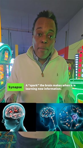 Synapse: A spark the brain makes when it is learning new information. When the brain "knows" something, it doesn't synapse/spark at all. When students rehearse & practice, it helps synapses/sparks to disappear, which means learning happened! Our math books are based on this research, & provide lots of challenge & rehearsal to help create synapses, and to also help them disappear. Contact us for higher math scores! Johnsonlearningsystems.com #neuroscience #education #EdChat #education #learning |