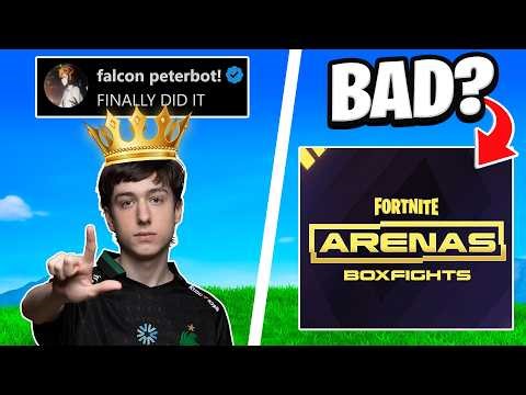 Peterbot Finally Did It... | Is Arena Boxfights Good?