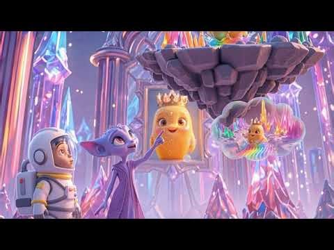 Space Mission: Find the Missing Alien King! Kids Adventure Story