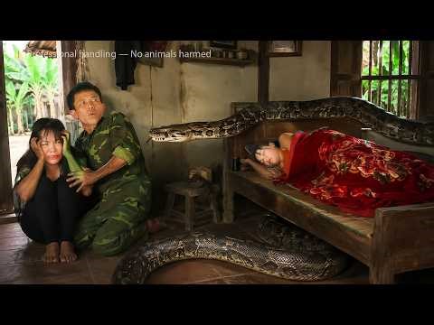 72 Hours of Drama — Terrified Girl Panics as a Giant Python Crawls Onto Her Bed While She Sleeps 🐍🔥