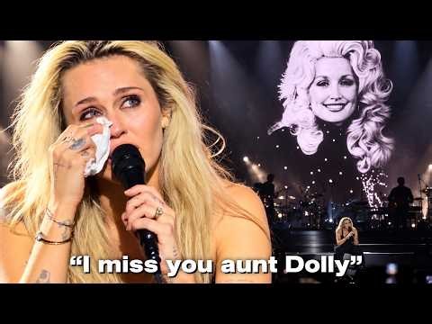 Miley Cyrus Emotional Tribute to Dolly Parton Before ‘Jolene’ at Hollywood Bowl Concert 