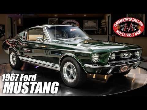 1967 Ford Mustang Fastback For Sale Vanguard Motor Sales #5883