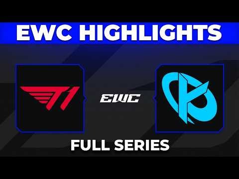T1 vs KC Highlights ALL GAMES | EWC 2026 Semifinals | T1 vs Karmine Corp