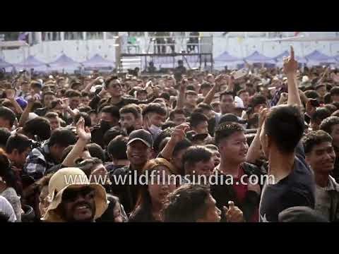 Chapchar Kut 2023 concert by Hard Ray in Mizoram