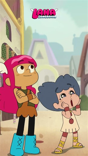 Lana saves the day! ⚔️ #amazing #OMG #LanaLongbeard #Cartoon Network UK