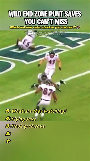 Insane End Zone Punt Saves #nfl #usafootball #football #collegefootball #usa #nflfootball