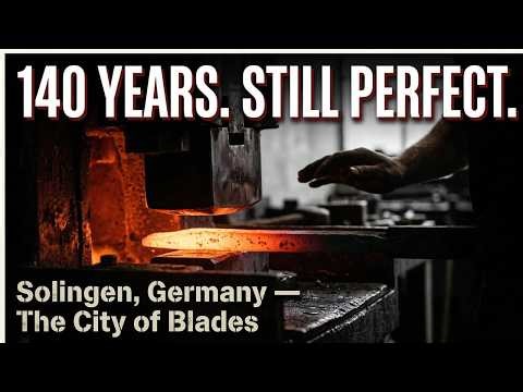 140-Year-Old Drop Forge Still Makes Perfect Scissors Every Day | Solingen Documentary