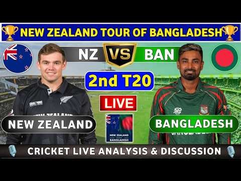 Bangladesh vs New Zealand, 2nd T20 Live Match Analysis & Discussion BAN vs NZ 2nd Match