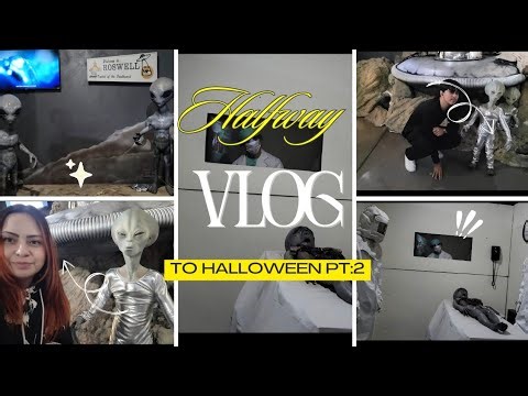 Part2 Halfway to Halloween | Alien Museum 👽 
