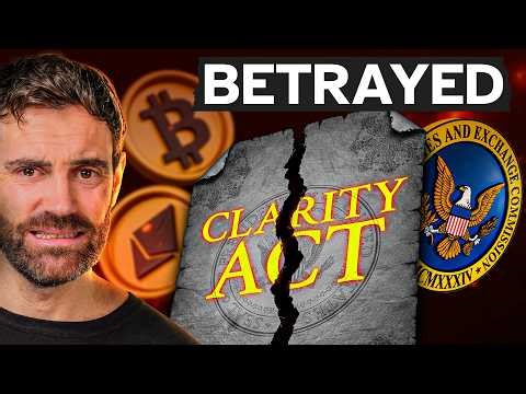 Crypto BETRAYAL!! Coinbase KILLS The CLARITY Act!!